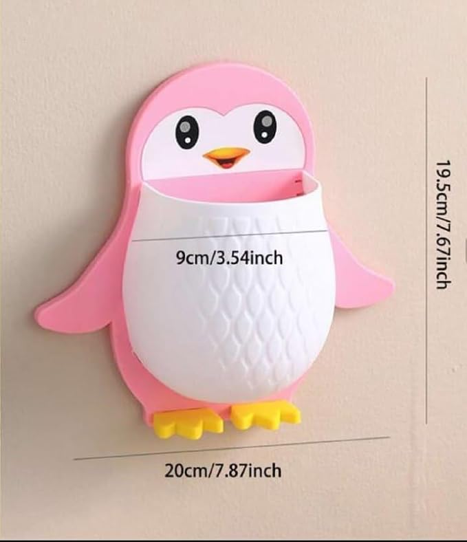 Penguin Wall Mounted Multipurpose Holder (Pack Of 3)