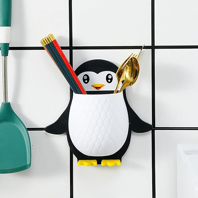 Penguin Wall Mounted Multipurpose Holder (Pack Of 3)