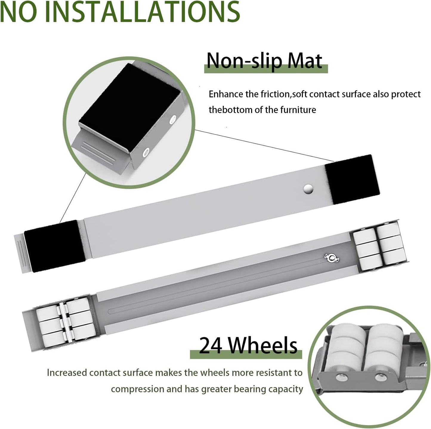 Heavy appliances Mover Tool (Adjustable & Holds upto 300 kg)